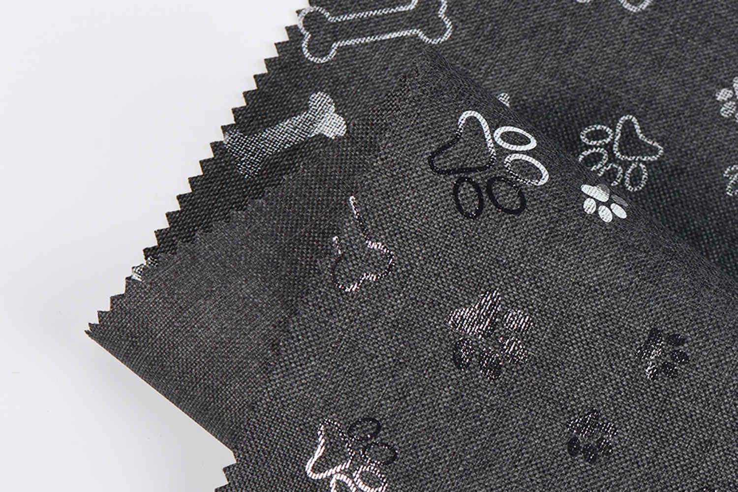 PU کاتیون 600d 68t با چاپ نقره ای