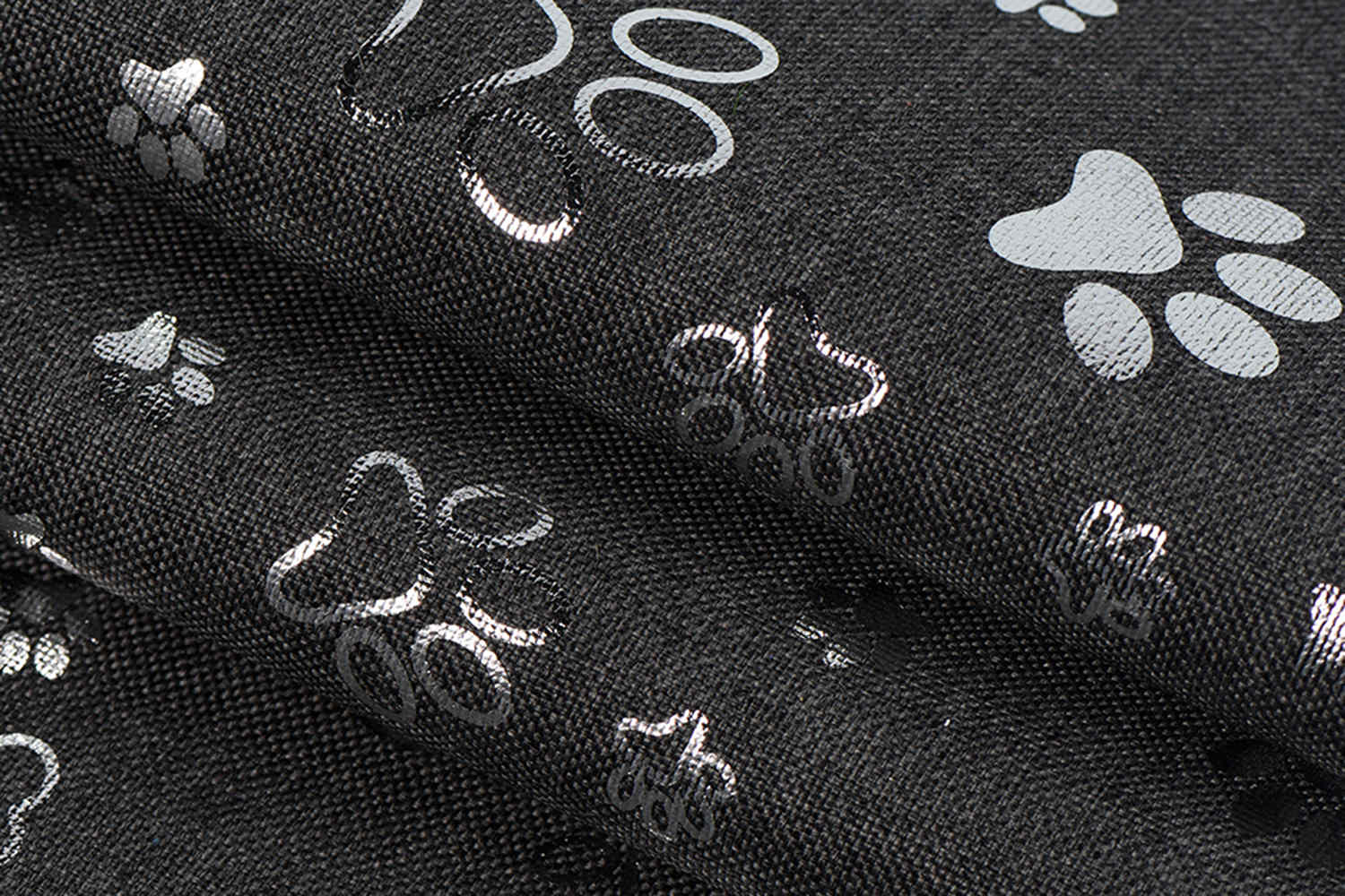 PU کاتیون 600d 68t با چاپ نقره ای